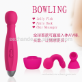 Viginer photos adult novelty sex toy premium silicone magic wand vibrator attachment for g spot, nipple, testis massage